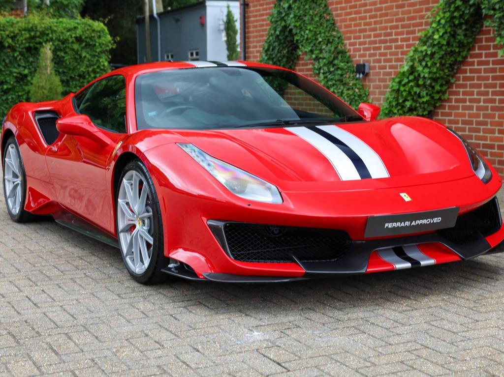 [DIRECT IMPORT] 2020 Ferrari 488 Pista Red Coupe Sports Car with 2 Seats 3.9T V8 F1 DCT - Malaysia Ferrari Car for Sale