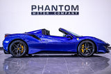 [DIRECT IMPORT] 2020 Ferrari 488 Pista Spider Blue Convertible Coupe Sports Car with 2 Seats 3.9T V8 F1 DCT - Malaysia Ferrari Car for Sale