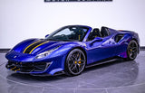 [DIRECT IMPORT] 2020 Ferrari 488 Pista Spider Blue Convertible Coupe Sports Car with 2 Seats 3.9T V8 F1 DCT - Malaysia Ferrari Car for Sale