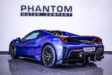 [DIRECT IMPORT] 2020 Ferrari 488 Pista Spider Blue Convertible Coupe Sports Car with 2 Seats 3.9T V8 F1 DCT - Malaysia Ferrari Car for Sale