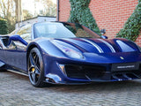 [DIRECT IMPORT] 2020 Ferrari 488 Pista Spider Blue Convertible Coupe Sports Car with 2 Seats 3.9T V8 F1 DCT - Malaysia Ferrari Car for Sale