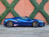 [DIRECT IMPORT] 2020 Ferrari 488 Pista Spider Blue Convertible Coupe Sports Car with 2 Seats 3.9T V8 F1 DCT - Malaysia Ferrari Car for Sale