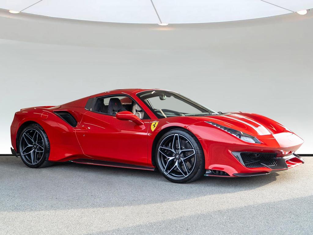 [DIRECT IMPORT] 2020 Ferrari 488 Pista Spider Red Convertible Coupe Sports Car with 4 Seats 3.9T V8 F1 DCT - Malaysia Ferrari Car for Sale