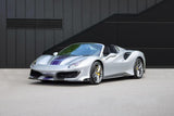 [DIRECT IMPORT] 2020 Ferrari 488 Pista Spider Silver Convertible Coupe Sports Car with 2 Seats 3.9T V8 F1 DCT - Malaysia Ferrari Car for Sale