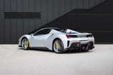 [DIRECT IMPORT] 2020 Ferrari 488 Pista Spider Silver Convertible Coupe Sports Car with 2 Seats 3.9T V8 F1 DCT - Malaysia Ferrari Car for Sale