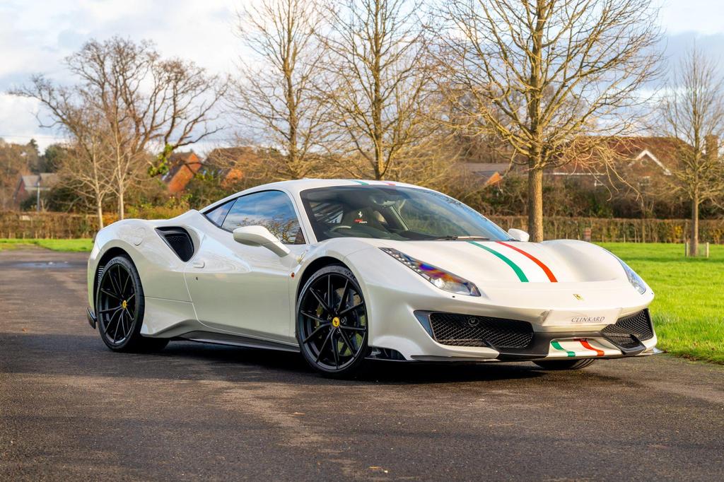 [DIRECT IMPORT] 2020 Ferrari 488 Pista White Coupe Sports Car with 2 Seats 3.9T V8 F1 DCT - Malaysia Ferrari Car for Sale