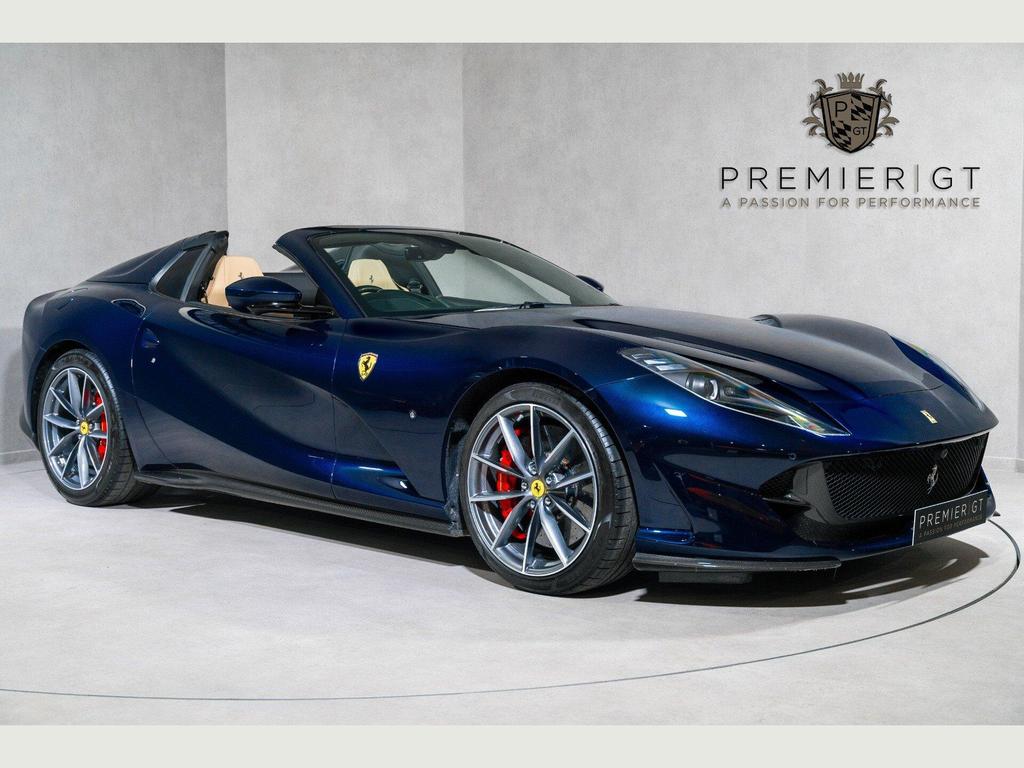 [DIRECT IMPORT] 2020 Ferrari 812 GTS Blue Convertible Coupe Sports Car 6.5L V12 F1 DCT - Malaysia Ferrari Car for Sale