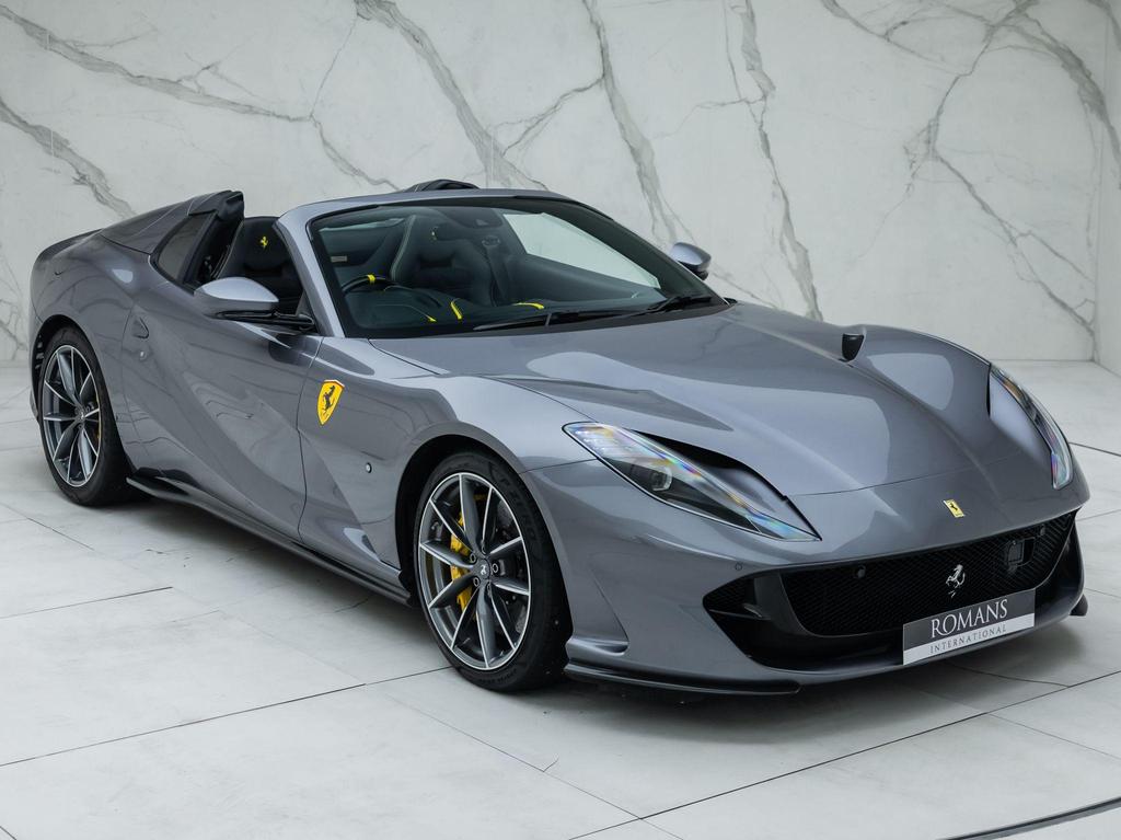 [DIRECT IMPORT] 2020 Ferrari 812 GTS Spider Grey Convertible Coupe Sports Car 6.5L V12 F1 DCT - Malaysia Ferrari Car for Sale