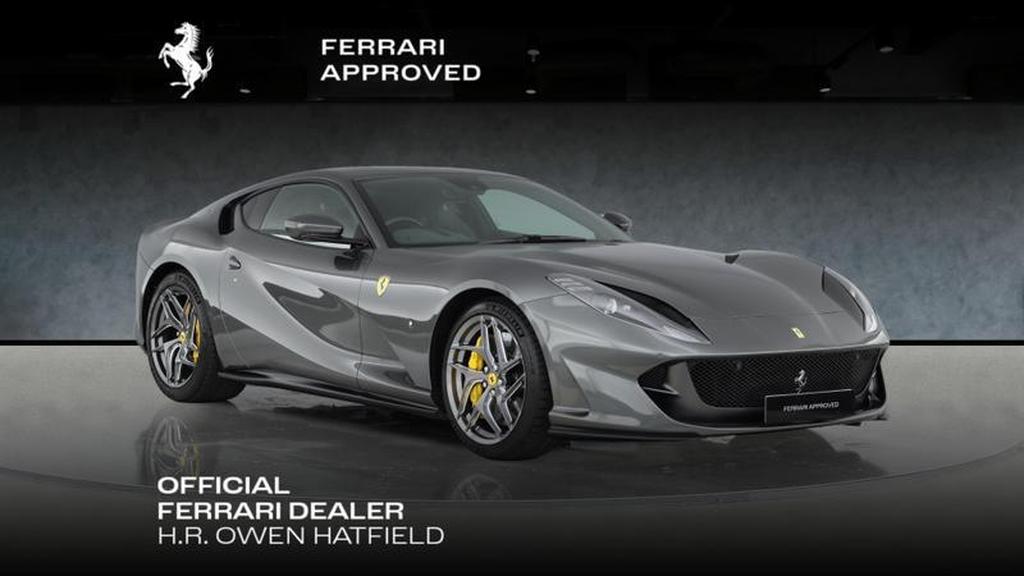 [DIRECT IMPORT] 2020 Ferrari 812 Superfast 6.5L V12 F1 DCT - Grey Coupe Sports Car - Malaysia Ferrari Car for Sale