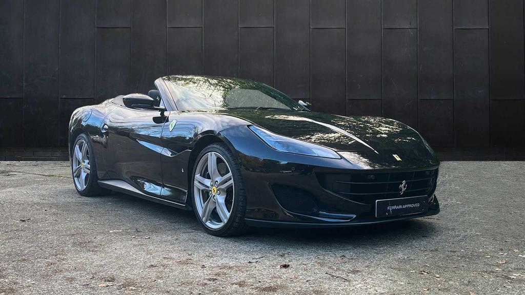 [DIRECT IMPORT] 2020 Ferrari Portofino Black Convertible Coupe Sports Car with 4 Seats 3.8T V8 F1 DCT - Malaysia Ferrari Car for Sale