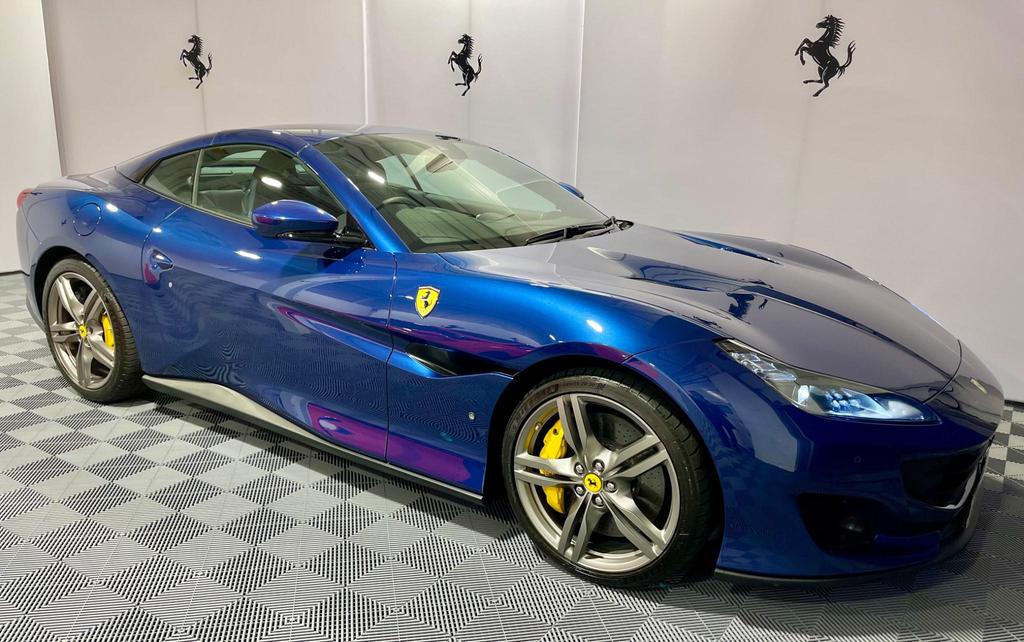 [DIRECT IMPORT] 2020 Ferrari Portofino Blue Convertible Coupe Sports Car with 4 Seats 3.8T V8 F1 DCT - Malaysia Ferrari Car for Sale