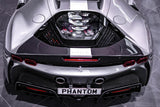 2020 Ferrari SF90 Stradale Grey Coupe Plug-in Hybrid Sports Car with 2 Seats 4.0T V8 F1 DCT 4WD (Black Interior) - Malaysia Ferrari Car for Sale Promotion [DIRECT IMPORT]