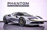 2020 Ferrari SF90 Stradale Grey Coupe Plug-in Hybrid Sports Car with 2 Seats 4.0T V8 F1 DCT 4WD (Black Interior) - Malaysia Ferrari Car for Sale Promotion [DIRECT IMPORT]