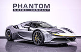 2020 Ferrari SF90 Stradale Grey Coupe Plug-in Hybrid Sports Car with 2 Seats 4.0T V8 F1 DCT 4WD (Black Interior) - Malaysia Ferrari Car for Sale Promotion [DIRECT IMPORT]