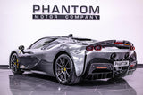 2020 Ferrari SF90 Stradale Grey Coupe Plug-in Hybrid Sports Car with 2 Seats 4.0T V8 F1 DCT 4WD (Black Interior) - Malaysia Ferrari Car for Sale Promotion [DIRECT IMPORT]