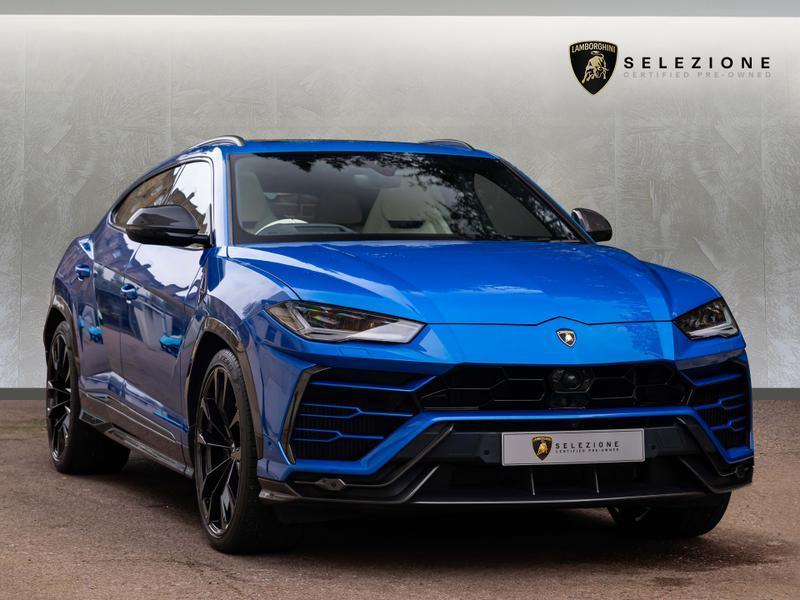 2020 Lamborghini Urus Blue Super SUV 4.0L V8 BiTurbo 4WD (Biege Interior) - Malaysia Lamborghini Car for Sale Promotion [DIRECT IMPORT]