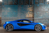 2020 McLaren 570S Blue Coupe Sports Car with Butterly Doors and 2-Seats 3.8T V8 SSG (Black-Red Interior) - Malaysia McLaren Car for Sale Promotion [DIRECT IMPORT]