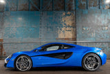 2020 McLaren 570S Blue Coupe Sports Car with Butterly Doors and 2-Seats 3.8T V8 SSG (Black-Red Interior) - Malaysia McLaren Car for Sale Promotion [DIRECT IMPORT]
