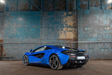 2020 McLaren 570S Blue Coupe Sports Car with Butterly Doors and 2-Seats 3.8T V8 SSG (Black-Red Interior) - Malaysia McLaren Car for Sale Promotion [DIRECT IMPORT]