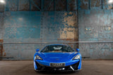 2020 McLaren 570S Blue Coupe Sports Car with Butterly Doors and 2-Seats 3.8T V8 SSG (Black-Red Interior) - Malaysia McLaren Car for Sale Promotion [DIRECT IMPORT]