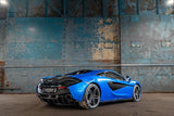 2020 McLaren 570S Blue Coupe Sports Car with Butterly Doors and 2-Seats 3.8T V8 SSG (Black-Red Interior) - Malaysia McLaren Car for Sale Promotion [DIRECT IMPORT]