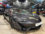 2020 McLaren 570S Black Coupe with Butterly Doors and 2-Seats 3.8T V8 SSG (Black-Red Interior) - Malaysia McLaren Car for Sale Promotion [DIRECT IMPORT]