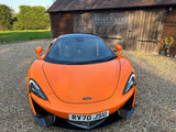 2020 McLaren 570S Orange Coupe with Butterly Doors and 2-Seats 3.8T V8 SSG (Black Interior) - Malaysia McLaren Car for Sale Promotion [DIRECT IMPORT]
