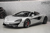 2020 McLaren 570S Spider Grey Convertible Coupe Sports Car with Butterly Doors and 2-Seats 3.8T V8 SSG (Black Interior) - Malaysia McLaren Car for Sale Promotion [DIRECT IMPORT]