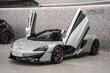 2020 McLaren 570S Spider Grey Convertible Coupe Sports Car with Butterly Doors and 2-Seats 3.8T V8 SSG (Black Interior) - Malaysia McLaren Car for Sale Promotion [DIRECT IMPORT]