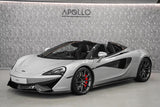 2020 McLaren 570S Spider Grey Convertible Coupe Sports Car with Butterly Doors and 2-Seats 3.8T V8 SSG (Black Interior) - Malaysia McLaren Car for Sale Promotion [DIRECT IMPORT]