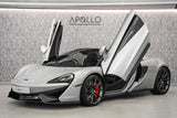 2020 McLaren 570S Spider Grey Convertible Coupe Sports Car with Butterly Doors and 2-Seats 3.8T V8 SSG (Black Interior) - Malaysia McLaren Car for Sale Promotion [DIRECT IMPORT]