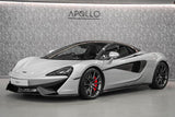 2020 McLaren 570S Spider Grey Convertible Coupe Sports Car with Butterly Doors and 2-Seats 3.8T V8 SSG (Black Interior) - Malaysia McLaren Car for Sale Promotion [DIRECT IMPORT]