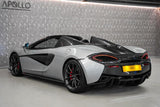 2020 McLaren 570S Spider Grey Convertible Coupe Sports Car with Butterly Doors and 2-Seats 3.8T V8 SSG (Black Interior) - Malaysia McLaren Car for Sale Promotion [DIRECT IMPORT]