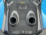 2020 McLaren 600LT Grey Coupe (Wrapped in Blue) Sports Car with Butterly Doors and 2-Seats 3.8T V8 SSG (Black-Red Interior) - Malaysia McLaren Car Price for Sale Promotion [DIRECT IMPORT]