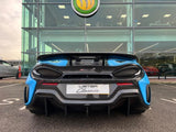 2020 McLaren 600LT Grey Coupe (Wrapped in Blue) Sports Car with Butterly Doors and 2-Seats 3.8T V8 SSG (Black-Red Interior) - Malaysia McLaren Car Price for Sale Promotion [DIRECT IMPORT]