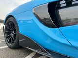 2020 McLaren 600LT Grey Coupe (Wrapped in Blue) Sports Car with Butterly Doors and 2-Seats 3.8T V8 SSG (Black-Red Interior) - Malaysia McLaren Car Price for Sale Promotion [DIRECT IMPORT]