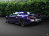 2020 McLaren 600LT Purple Coupe Sports Car with Butterly Doors and 2-Seats 3.8T V8 SSG (Black Interior) - Malaysia McLaren Car Price for Sale Promotion [DIRECT IMPORT]