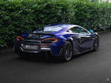 2020 McLaren 600LT Purple Coupe Sports Car with Butterly Doors and 2-Seats 3.8T V8 SSG (Black Interior) - Malaysia McLaren Car Price for Sale Promotion [DIRECT IMPORT]