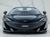 2020 McLaren 600LT Spider Black Convertible Coupe Sports Car with Butterly Doors and 2-Seats 3.8T V8 SSG (Black Interior) - Malaysia McLaren Car for Sale Promotion [DIRECT IMPORT]