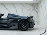 2020 McLaren 600LT Spider Black Convertible Coupe Sports Car with Butterly Doors and 2-Seats 3.8T V8 SSG (Black Interior) - Malaysia McLaren Car for Sale Promotion [DIRECT IMPORT]