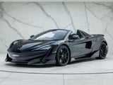 2020 McLaren 600LT Spider Black Convertible Coupe Sports Car with Butterly Doors and 2-Seats 3.8T V8 SSG (Black Interior) - Malaysia McLaren Car for Sale Promotion [DIRECT IMPORT]