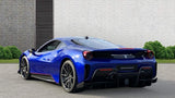 [DIRECT IMPORT] 2021 Ferrari 488 Pista Blue Coupe Sports Car with 2 Seats 3.9T V8 F1 DCT - Malaysia Ferrari Car for Sale