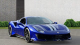 [DIRECT IMPORT] 2021 Ferrari 488 Pista Blue Coupe Sports Car with 2 Seats 3.9T V8 F1 DCT - Malaysia Ferrari Car for Sale
