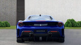 [DIRECT IMPORT] 2021 Ferrari 488 Pista Blue Coupe Sports Car with 2 Seats 3.9T V8 F1 DCT - Malaysia Ferrari Car for Sale