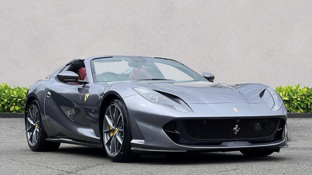 [DIRECT IMPORT] 2021 Ferrari 812 GTS Grey Convertible Coupe Sports Car 6.5L V12 F1 DCT - Malaysia Ferrari Car for Sale