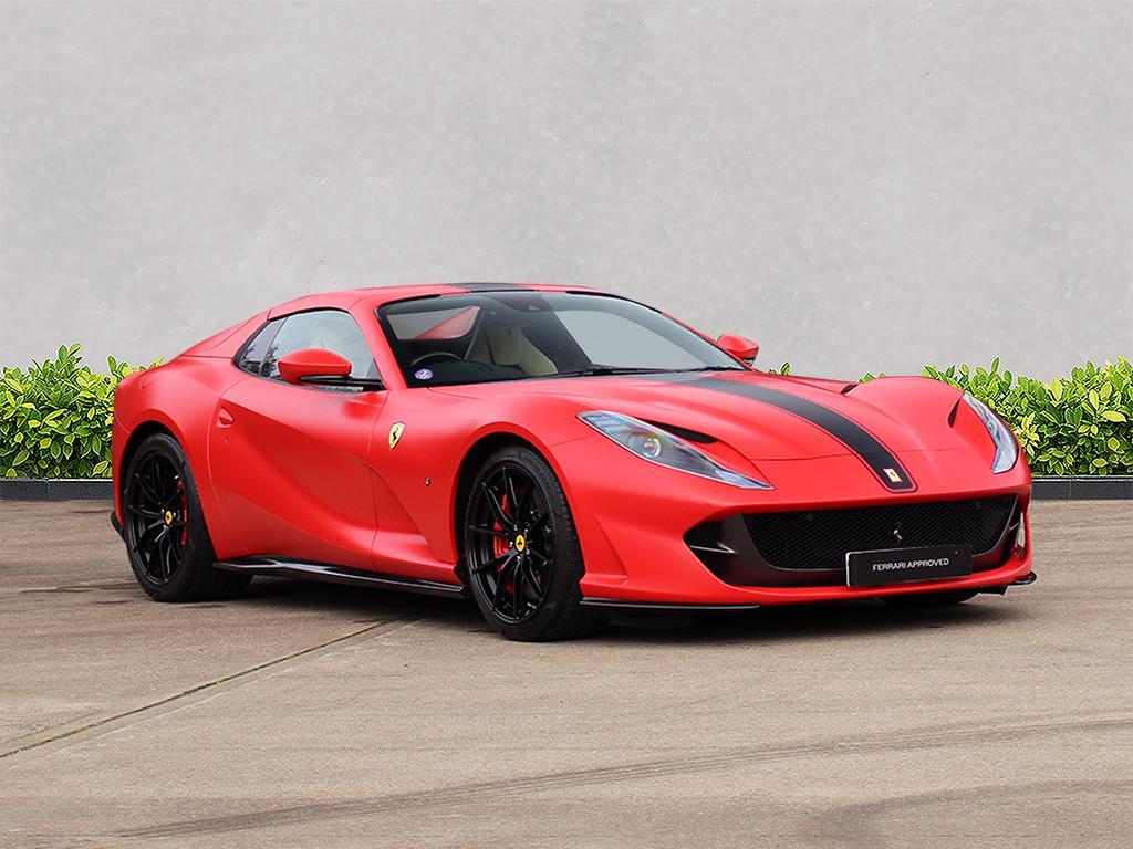 [DIRECT IMPORT] 2021 Ferrari 812 GTS Red Convertible Coupe Sports Car 6.5L V12 F1 DCT - Malaysia Ferrari Car for Sale