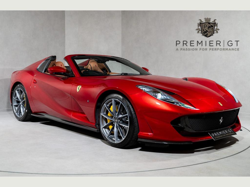 [DIRECT IMPORT] 2021 Ferrari 812 GTS Red Convertible Coupe Sports Car 6.5L V12 F1 DCT - Malaysia Ferrari Car for Sale