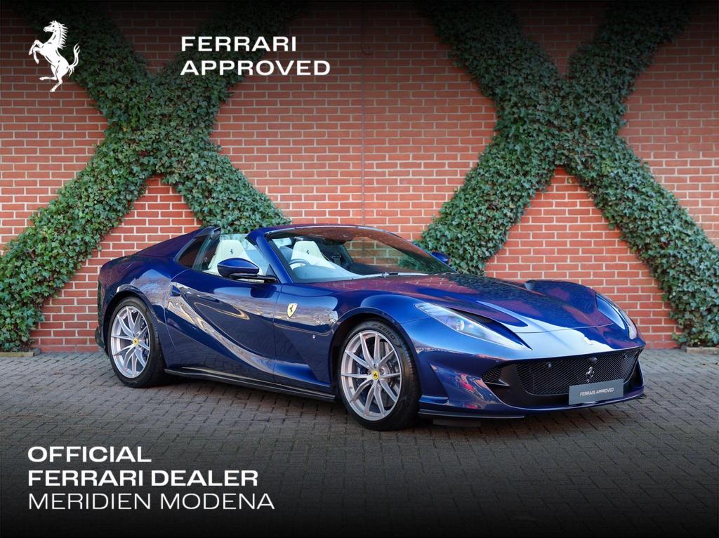 [DIRECT IMPORT] 2021 Ferrari 812 GTS Spider Blue Convertible Coupe Sports Car 6.5L V12 F1 DCT - Malaysia Ferrari Car for Sale