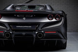 [DIRECT IMPORT] 2021 Ferrari F8 Spider Black Convertible Sports Car 3.9T V8 F1 DCT- Malaysia Ferrari Car for Sale