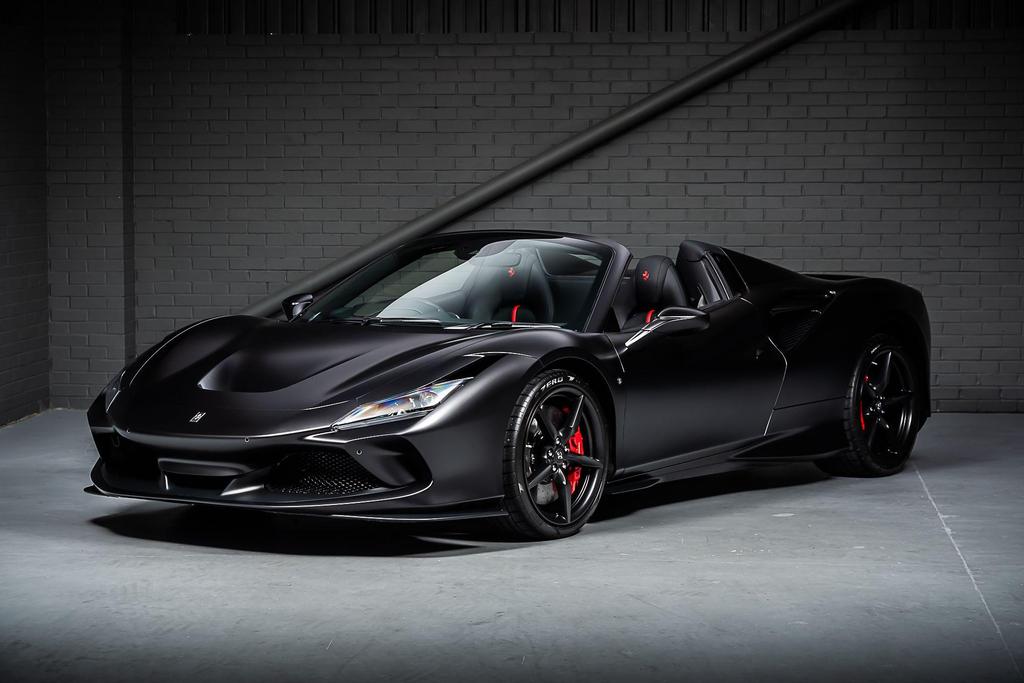 [DIRECT IMPORT] 2021 Ferrari F8 Spider Black Convertible Sports Car 3.9T V8 F1 DCT- Malaysia Ferrari Car for Sale